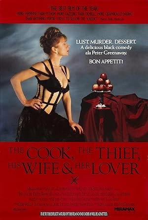 مشاهدة اونلاين فيلم The Cook, the Thief, His Wife & Her Lover 1989 مترجم